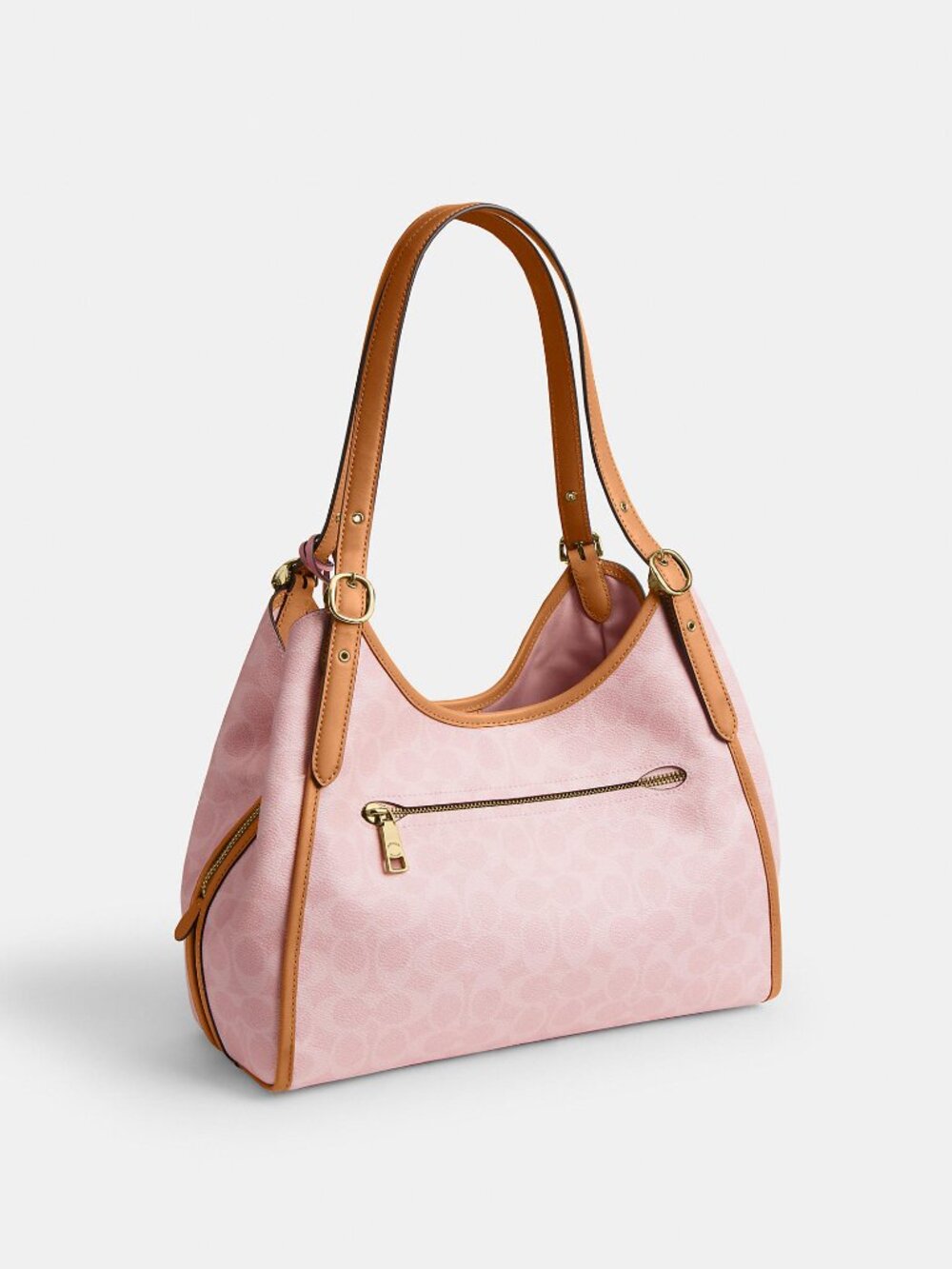 Erin Shoulder Bag In Signature Canvas With Charms - Picture 3 of 10